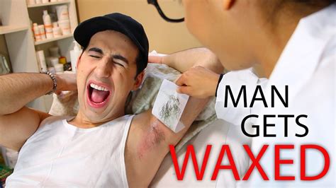 cumming while waxed